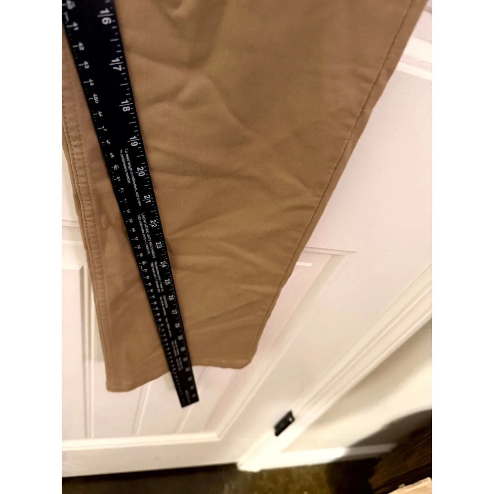 Banana Republic Pants Mens 34x32 Traveler Slim Fit Khaki Tan EUC
